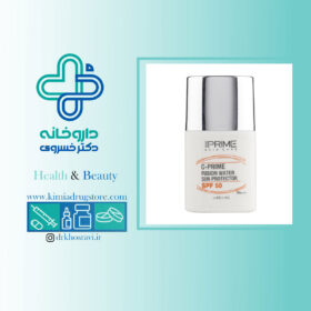 فلوئید ضد آفتاب SPF50 فیوژن واتر پرایم حاوی ویتامین C حجم 40 میلی لیتر